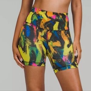 Lululemon Wunder Train Bike Shorts, 8